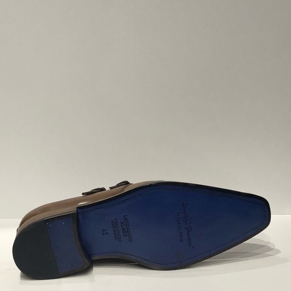 Emilio Franco shoes double monk strap taupe 9 - Picture 5 of 5